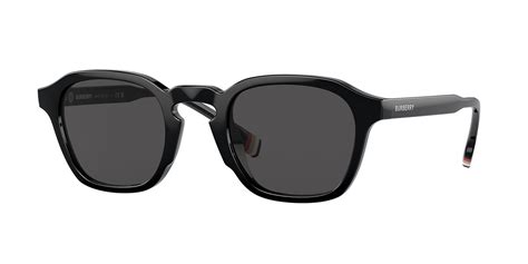 burberry 4378u|Burberry BE4378U 300187 Sunglasses Shiny Black .